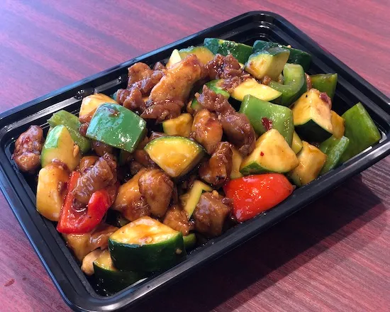 Kung pao chicken takeout from Wok's On Express