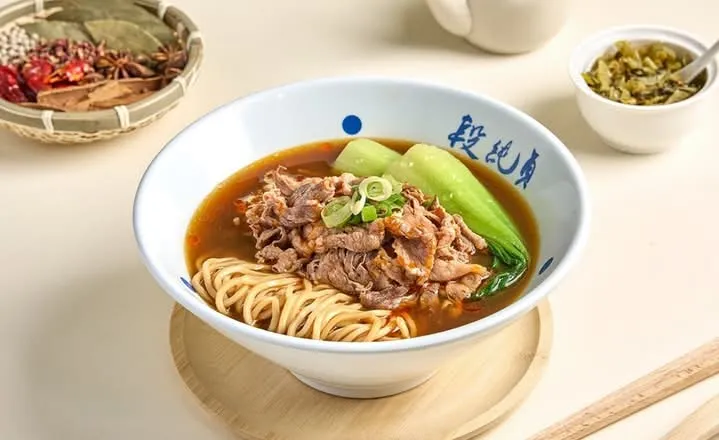 Taiwanese beef noodle soup at Duan Chun Zhen
